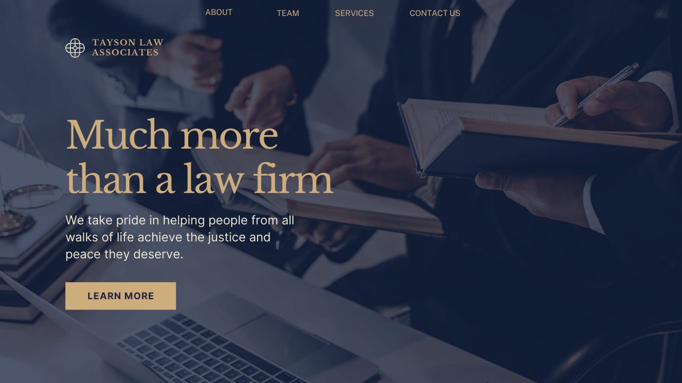 Law firm website deveopemnt